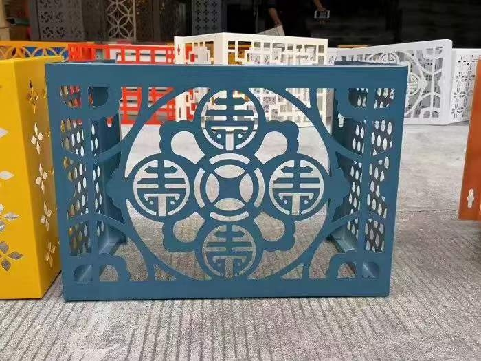 雕花空调外机罩